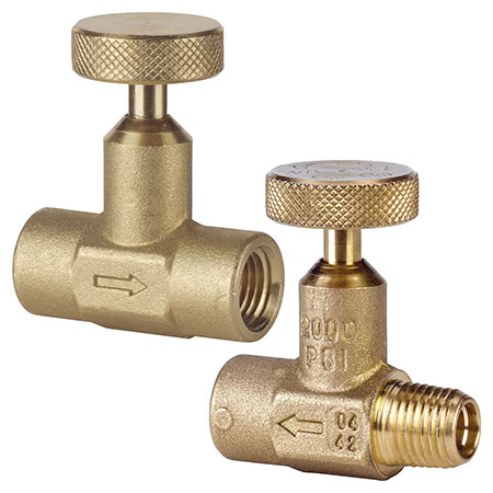 Needle Valves for Precise Flow Control, Hot-Forged Brass Body